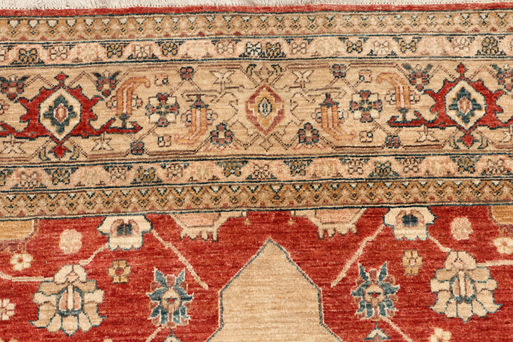 Wheat Ziegler 6' 11 x 13' 9 - No. 53684 - ALRUG Rug Store