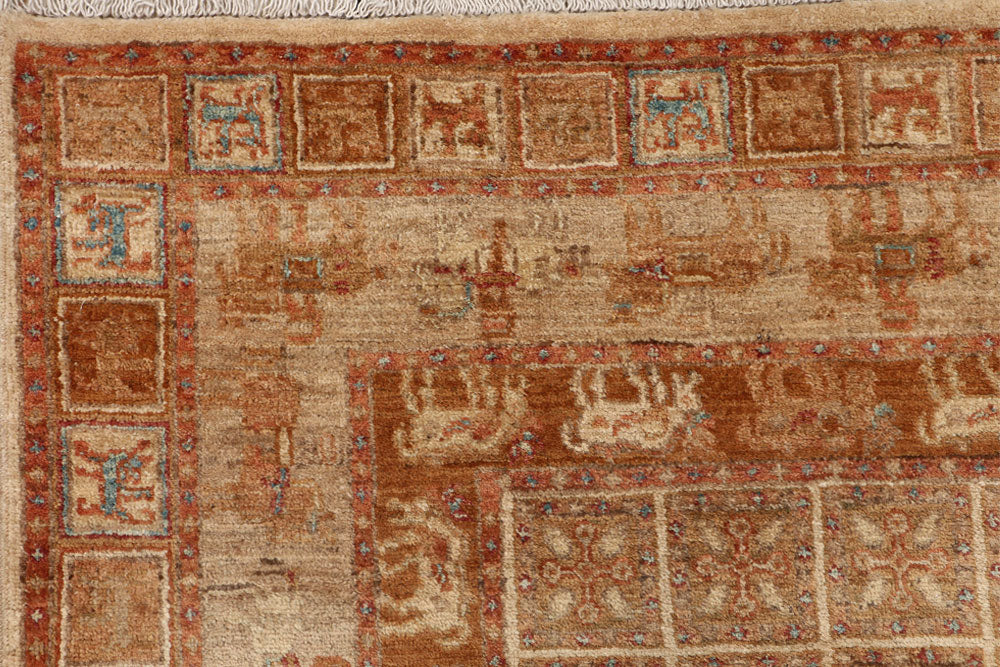 Tan Ziegler 3' 3 x 9' 5 - No. 53686 - ALRUG Rug Store