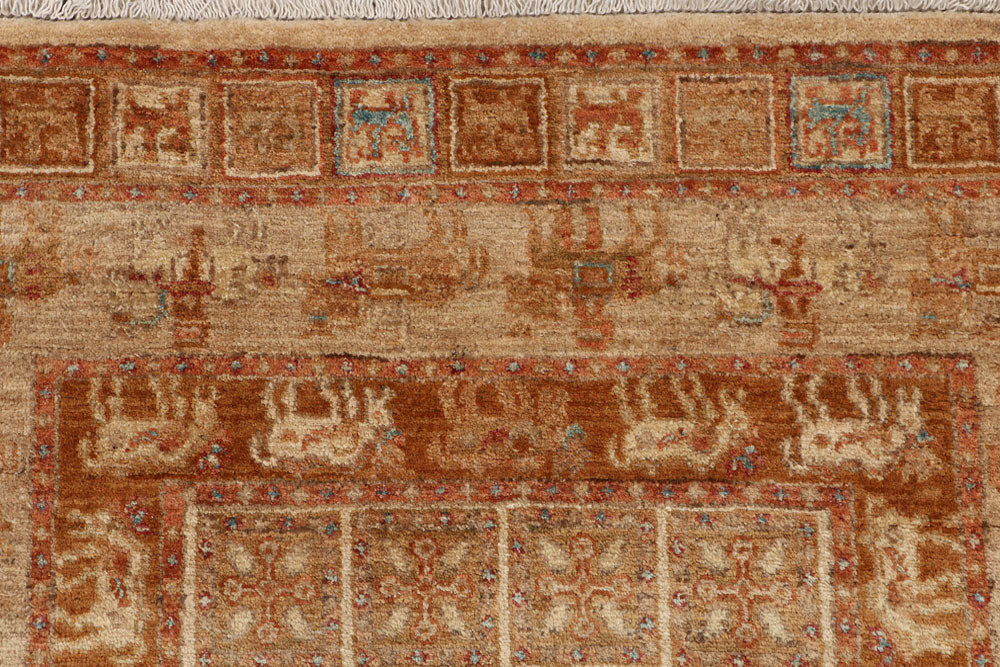 Tan Ziegler 3' 3 x 9' 5 - No. 53686 - ALRUG Rug Store