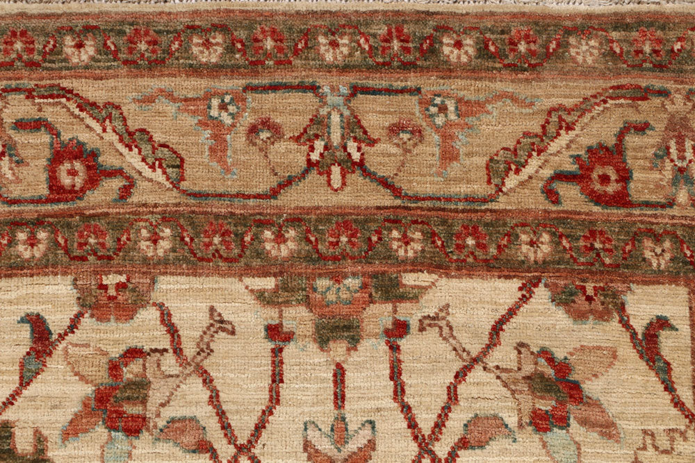 Wheat Ziegler 2' 6 x 9' 3 - No. 53689 - ALRUG Rug Store