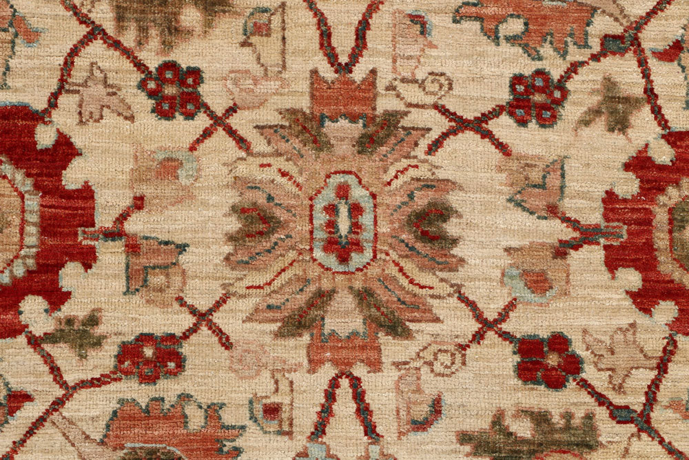 Wheat Ziegler 2' 6 x 9' 3 - No. 53689 - ALRUG Rug Store