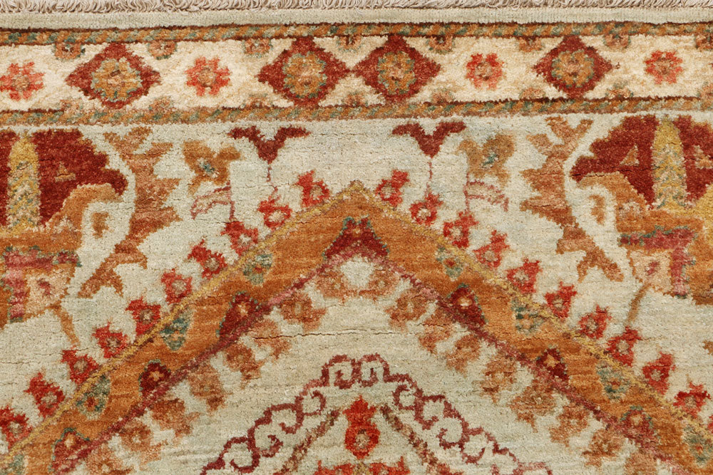 Multi Colored Ziegler 2' 11 x 11' 10 - No. 53693 - ALRUG Rug Store