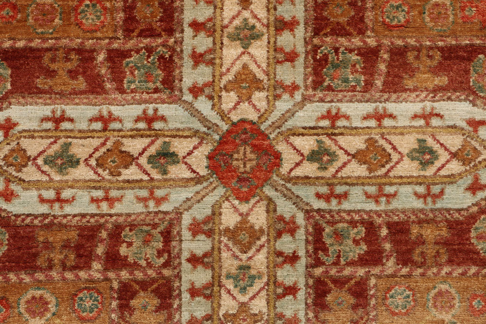 Multi Colored Ziegler 2' 11 x 11' 10 - No. 53693 - ALRUG Rug Store