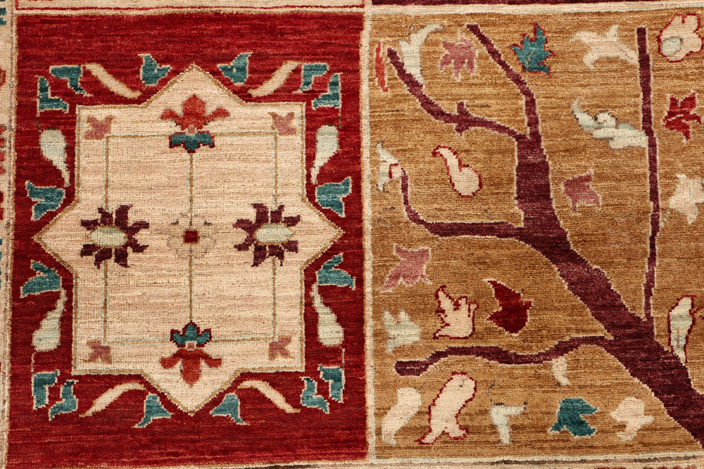 Multi Colored Bakhtiar 3' 3 x 11' 10 - No. 53694 - ALRUG Rug Store