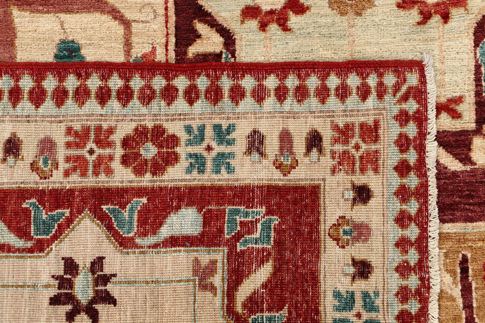 Multi Colored Bakhtiar 3' 3 x 11' 10 - No. 53694 - ALRUG Rug Store