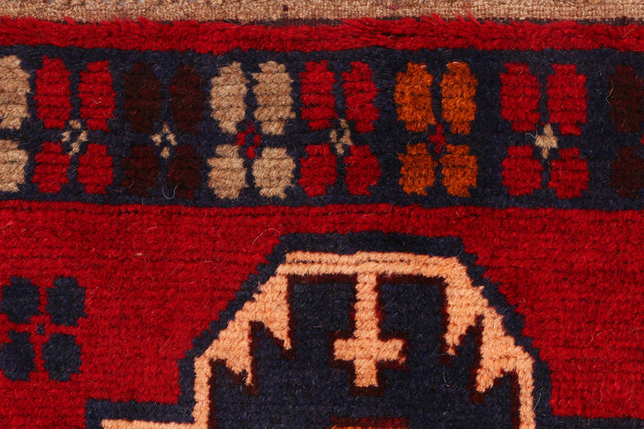 Firebrick Baluchi 2' 3 x 9' 11 - No. 53845 - ALRUG Rug Store