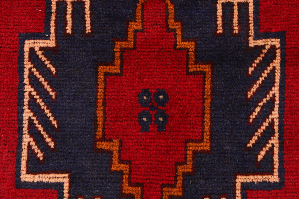 Firebrick Baluchi 2' 3 x 9' 11 - No. 53845 - ALRUG Rug Store