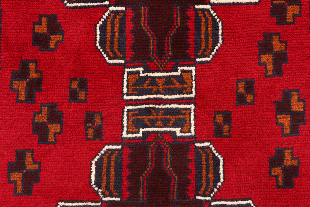 Firebrick Baluchi 2' 6 x 8' 11 - No. 53846 - ALRUG Rug Store