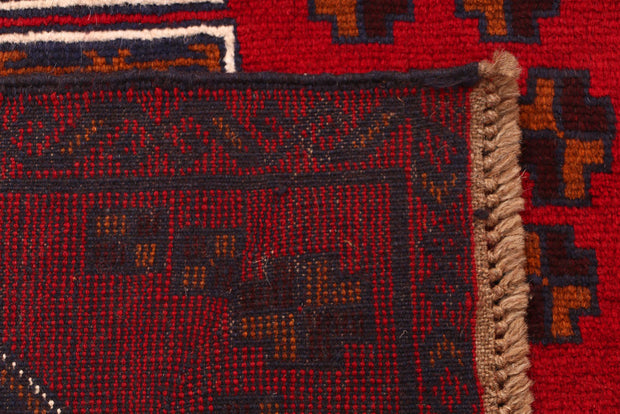 Firebrick Baluchi 2' 6 x 8' 11 - No. 53846 - ALRUG Rug Store