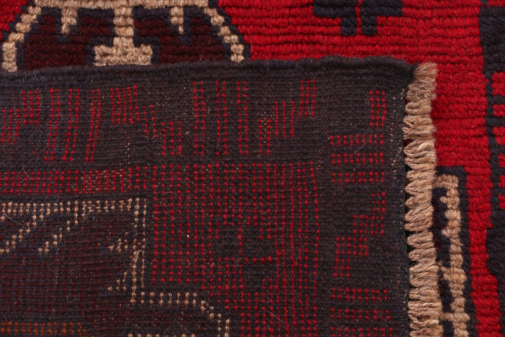 Firebrick Baluchi 2' 4 x 9' 9 - No. 53848 - ALRUG Rug Store