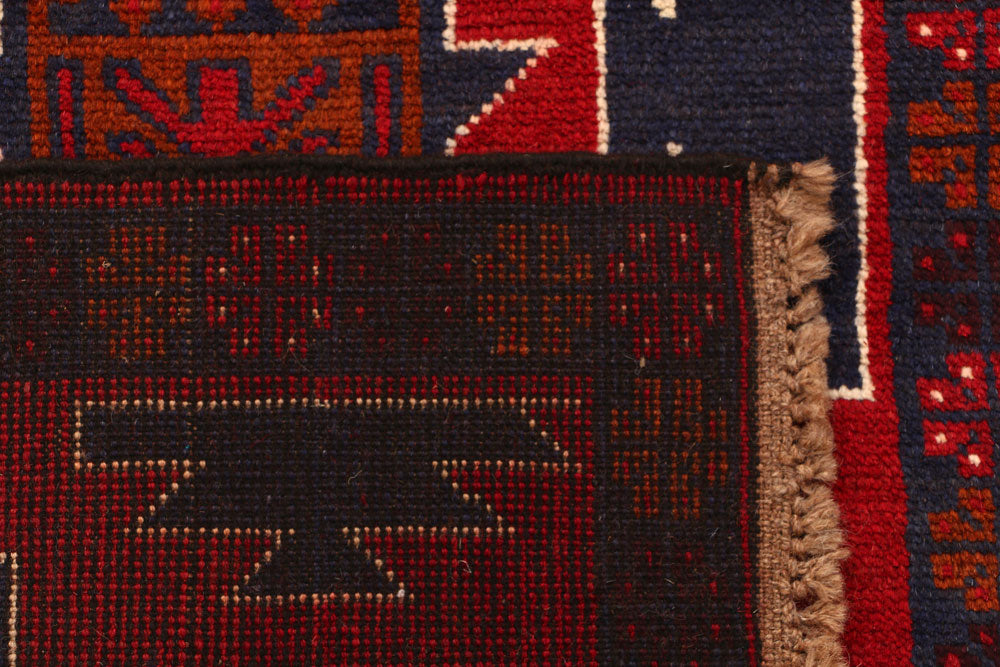 Firebrick Baluchi 2' 6 x 9' 3 - No. 53849 - ALRUG Rug Store