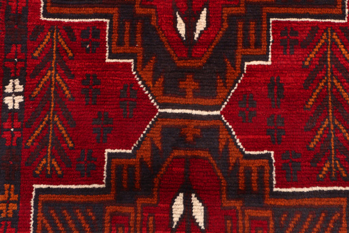 Dark Red Baluchi 2' 8 x 9' 5 - No. 53855 - ALRUG Rug Store