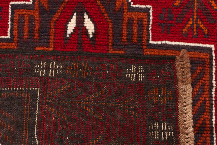 Dark Red Baluchi 2' 8 x 9' 5 - No. 53855 - ALRUG Rug Store