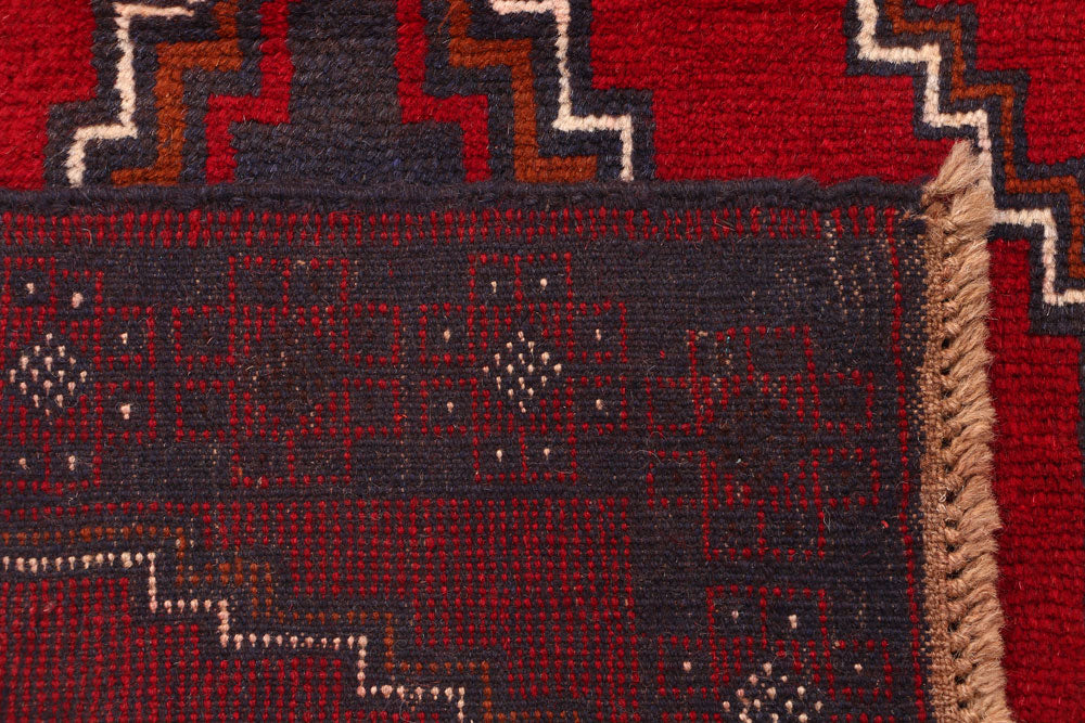 Firebrick Baluchi 2' 9 x 9' 6 - No. 53857 - ALRUG Rug Store