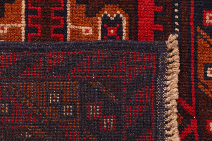 Multi Colored Baluchi 2' 4 x 9' 8 - No. 53858 - ALRUG Rug Store