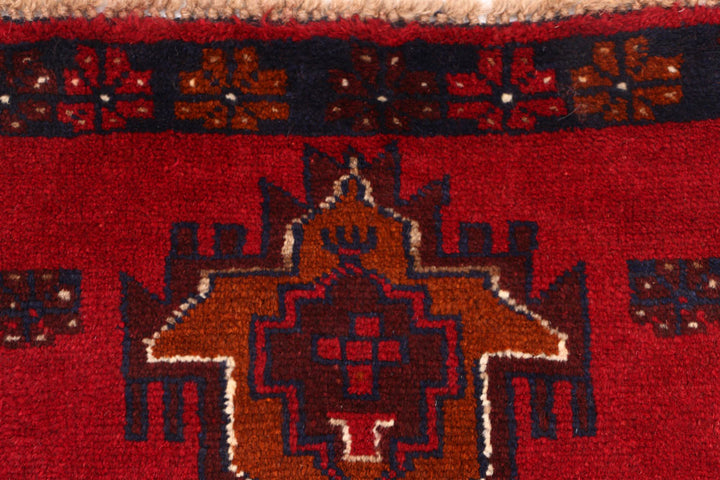 Firebrick Baluchi 2' 5 x 9' 6 - No. 53862 - ALRUG Rug Store