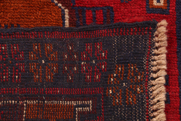 Firebrick Baluchi 2' 5 x 9' 6 - No. 53862 - ALRUG Rug Store