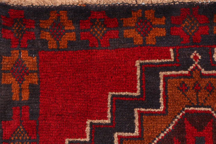 Firebrick Baluchi 2' 5 x 9' 2 - No. 53863 - ALRUG Rug Store