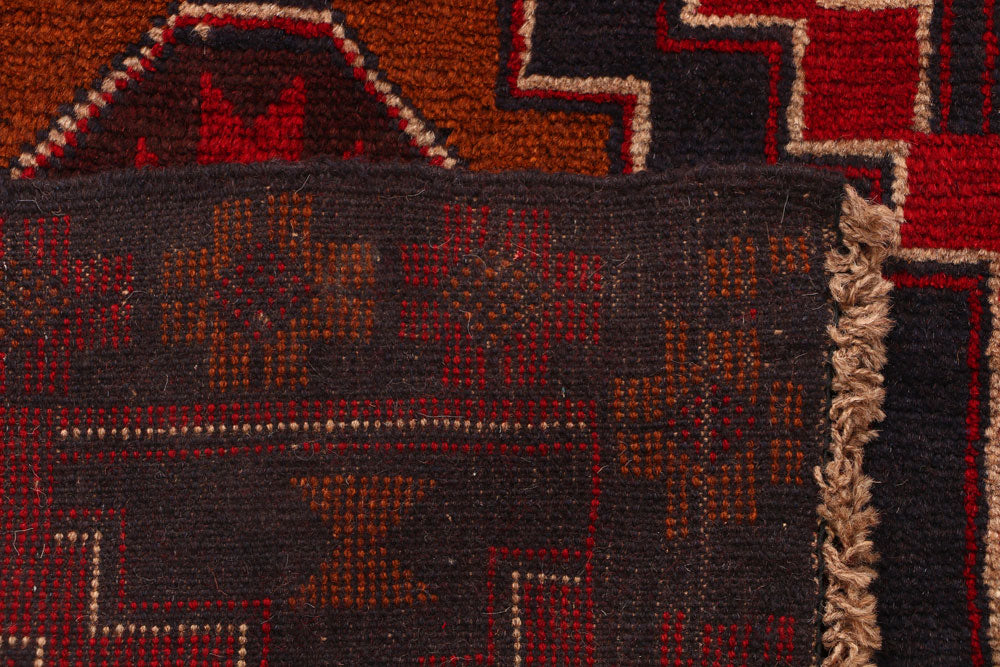 Firebrick Baluchi 2' 5 x 9' 2 - No. 53863 - ALRUG Rug Store