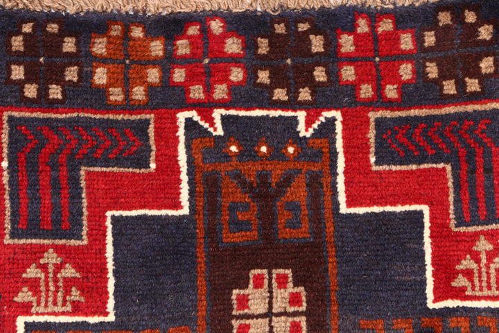 Midnight Blue Baluchi 2' 7 x 9' 8 - No. 53864 - ALRUG Rug Store