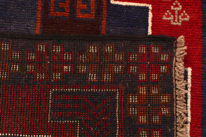 Midnight Blue Baluchi 2' 7 x 9' 8 - No. 53864 - ALRUG Rug Store