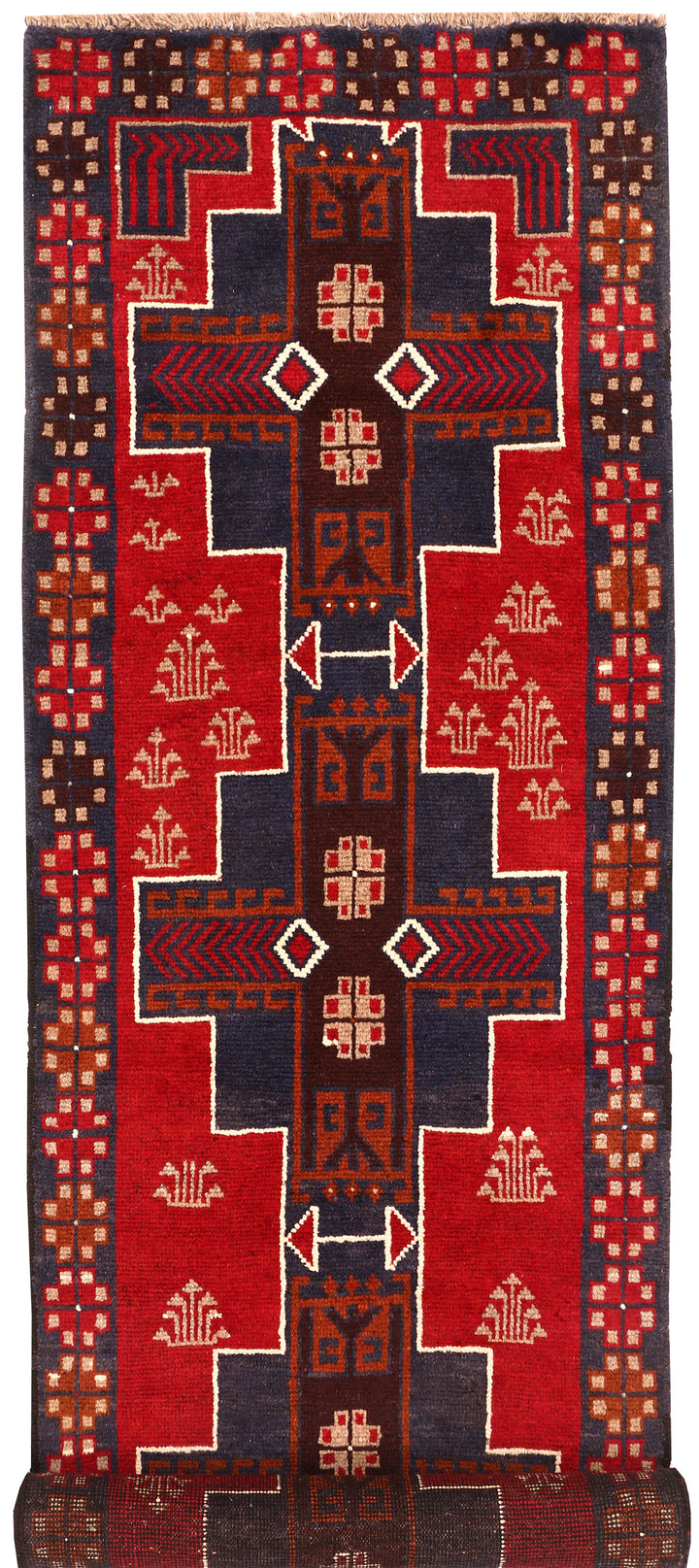 Midnight Blue Baluchi 2' 7 x 9' 8 - No. 53864 - ALRUG Rug Store