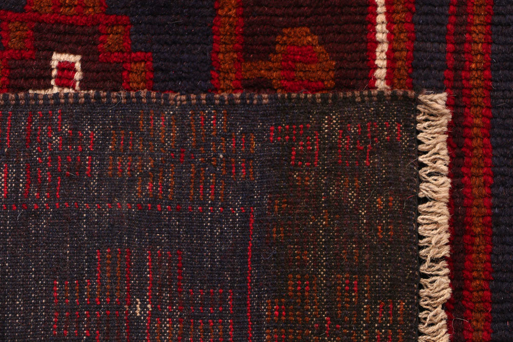 Midnight Blue Baluchi 2' 6 x 9' 5 - No. 53865 - ALRUG Rug Store