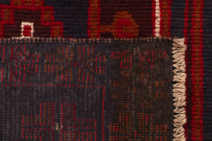 Midnight Blue Baluchi 2' 6 x 9' 5 - No. 53865 - ALRUG Rug Store