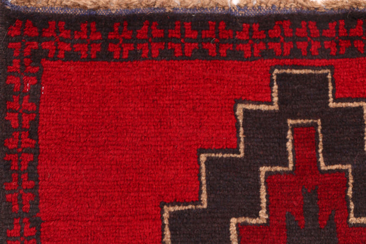 Red Baluchi 2' 7 x 9' 5 - No. 53866 - ALRUG Rug Store