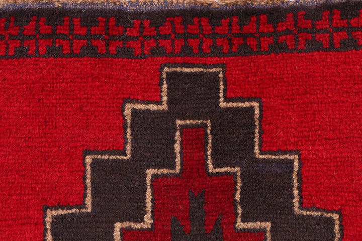 Red Baluchi 2' 7 x 9' 5 - No. 53866 - ALRUG Rug Store