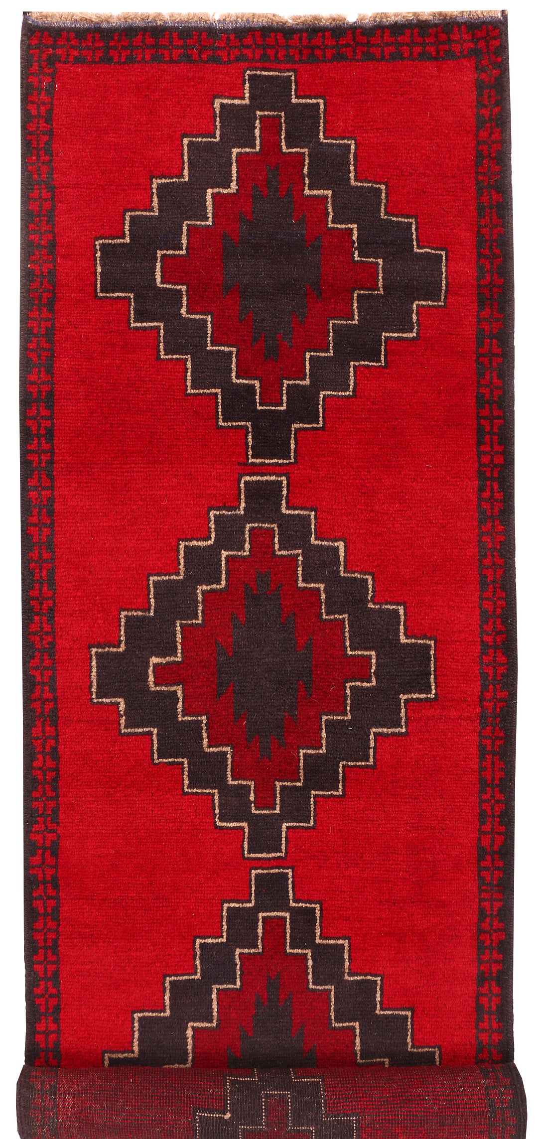 Red Baluchi 2' 7 x 9' 5 - No. 53866 - ALRUG Rug Store