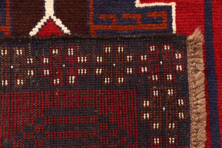 Firebrick Baluchi 2' 7 x 9' 4 - No. 53869 - ALRUG Rug Store