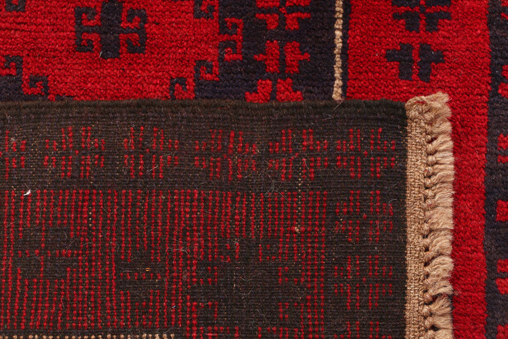 Firebrick Baluchi 2' 4 x 9' 1 - No. 53875 - ALRUG Rug Store