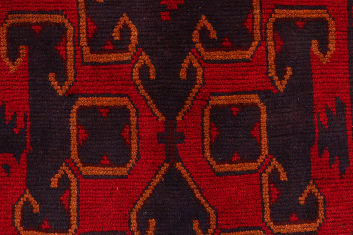 Firebrick Baluchi 2' 7 x 9' 6 - No. 53878 - ALRUG Rug Store