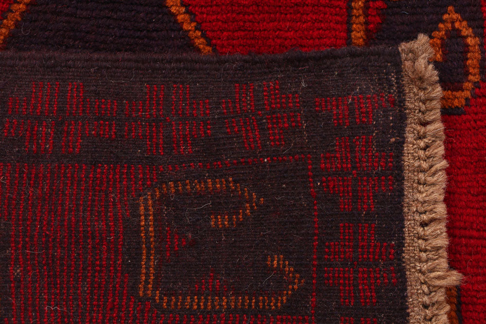 Firebrick Baluchi 2' 7 x 9' 6 - No. 53878 - ALRUG Rug Store