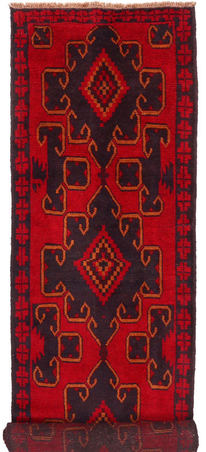 Firebrick Baluchi 2' 7 x 9' 6 - No. 53878 - ALRUG Rug Store