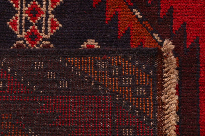 Firebrick Baluchi 2' 7 x 9' 3 - No. 53879 - ALRUG Rug Store