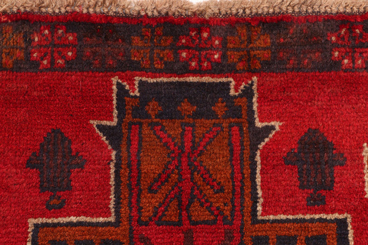 Firebrick Baluchi 2' 7 x 9' 7 - No. 53880 - ALRUG Rug Store