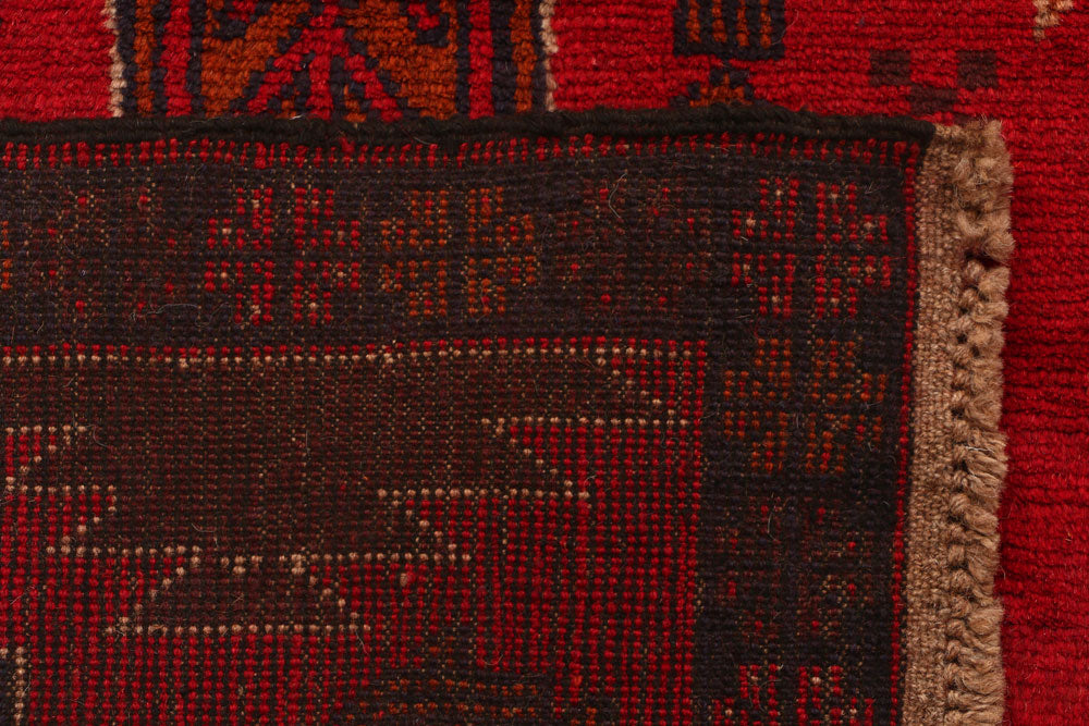 Firebrick Baluchi 2' 7 x 9' 7 - No. 53880 - ALRUG Rug Store