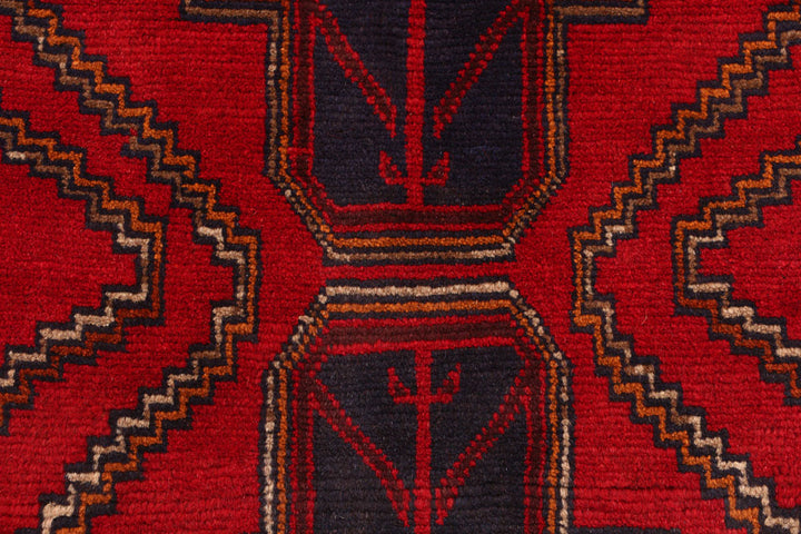 Firebrick Baluchi 2' 7 x 9' 3 - No. 53881 - ALRUG Rug Store