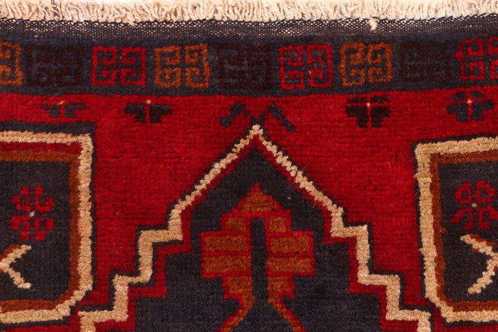 Firebrick Baluchi 2' 7 x 9' 2 - No. 53882 - ALRUG Rug Store