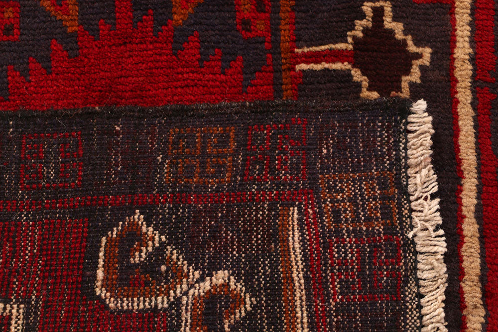 Firebrick Baluchi 2' 7 x 9' 2 - No. 53882 - ALRUG Rug Store