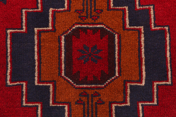 Firebrick Baluchi 2' 5 x 9' 9 - No. 53883 - ALRUG Rug Store