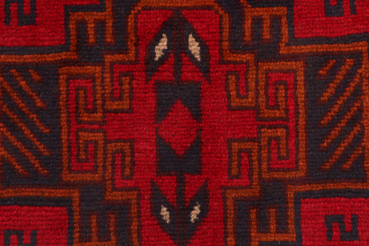 Red Baluchi 2' 7 x 9' 11 - No. 53886 - ALRUG Rug Store