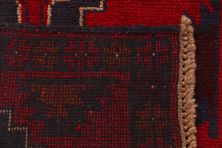 Red Baluchi 2' 6 x 9' 2 - No. 53889 - ALRUG Rug Store