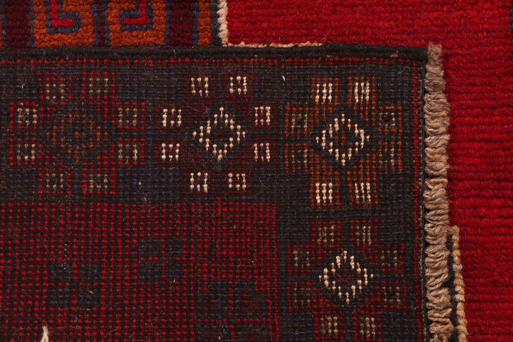 Firebrick Baluchi 2' 9 x 9' 9 - No. 53890 - ALRUG Rug Store