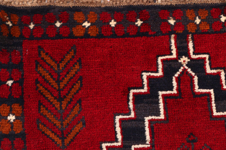 Firebrick Baluchi 2' 7 x 9' 7 - No. 53891 - ALRUG Rug Store