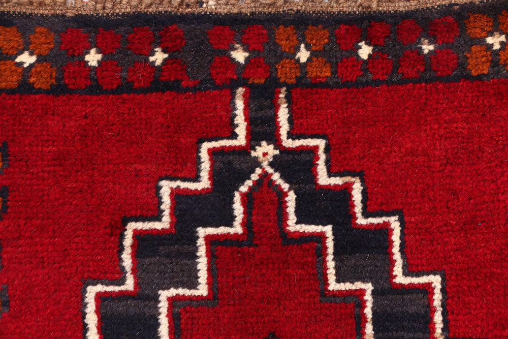 Firebrick Baluchi 2' 7 x 9' 7 - No. 53891 - ALRUG Rug Store