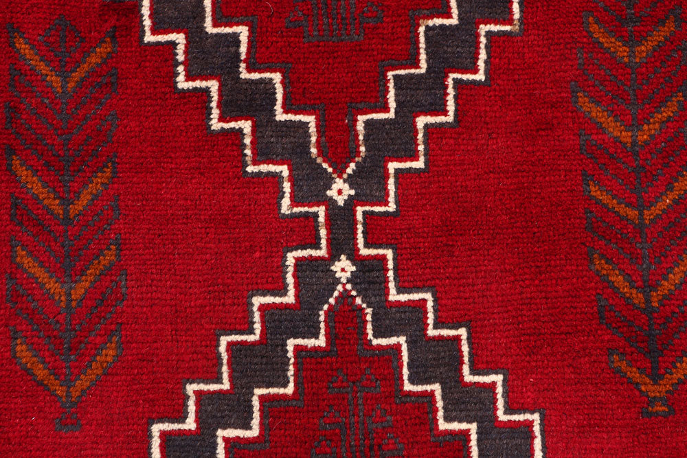 Firebrick Baluchi 2' 7 x 9' 7 - No. 53891 - ALRUG Rug Store