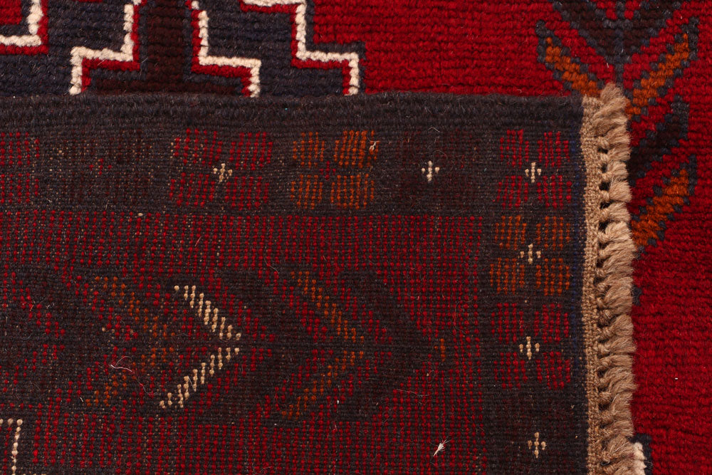 Firebrick Baluchi 2' 7 x 9' 7 - No. 53891 - ALRUG Rug Store